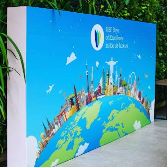 Locação de Backdrop 3x2m