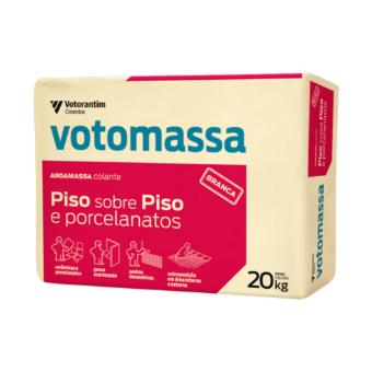 Argamassa AC-III piso sobre piso Votomassa branca (saco 20kg)