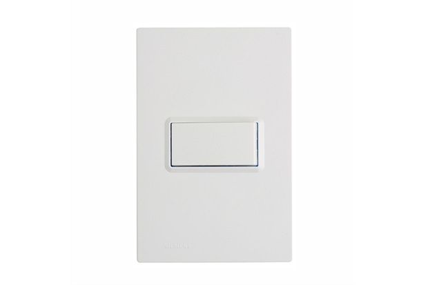 1 Interruptor Simples para 1 Módulo Delta Branco