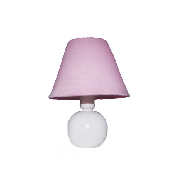 Abajur Branco Tecido Bivolt