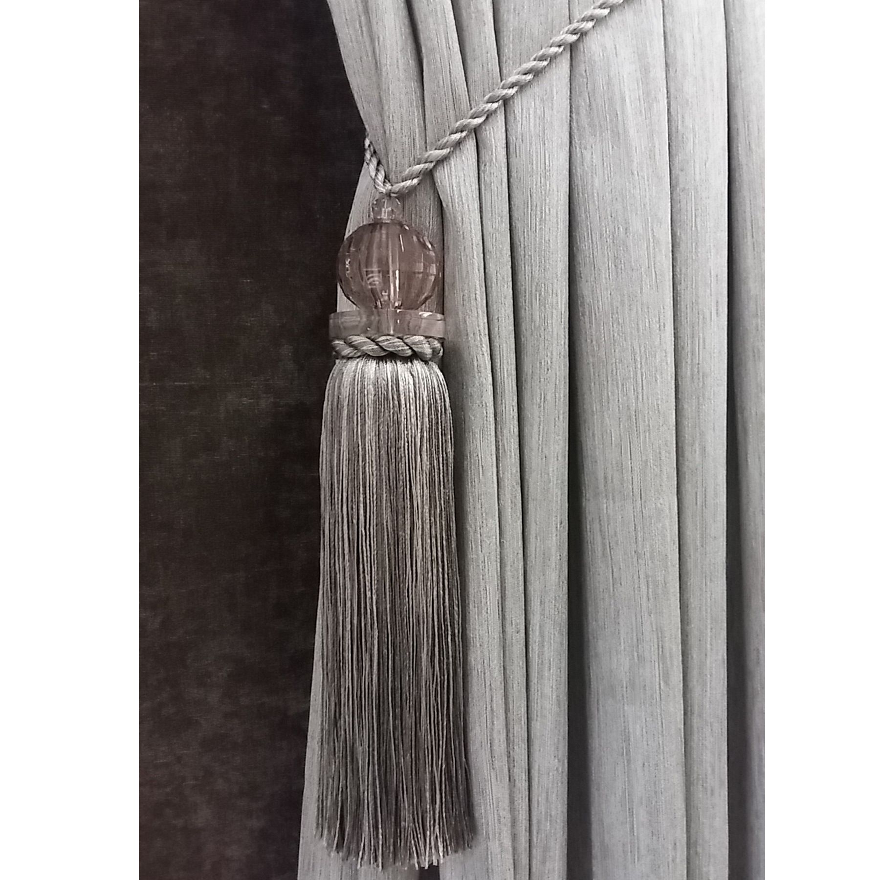 Abraçadeira Acrílico Fumê Mescla