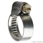 Abraçadeira de aço zincado rosca sem fim ASF03 5/8 x 3/4 cinza Fixtil