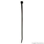 Abraçadeira de nylon ABN/10 2,5x10cm preta Fixtil