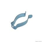 Abraçadeira para lâmpada fluorescente 20/40W 2 peças Kit-Flex