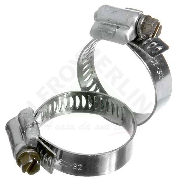 Abraçadeira Tipo Rosca sem Fim 1.1/4 Uso Geral Aço Zincado Zamar