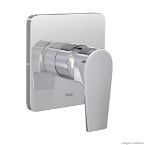 Acabamento monocomando para ducha higiênica baixa e alta pressão Level cromado Deca