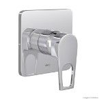 Acabamento monocomando para ducha higiênica baixa e alta pressão Level Mix cromado Deca