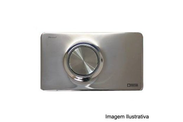 Acabamento para Caixa de Descarga Montreal Inox Brilhante 9000