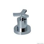 Acabamento para registro de gaveta base 1.1/4 e 1.1/2 Sky grande cromado Deca