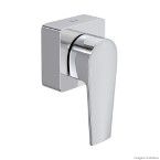 Acabamento para registro de pressão base 1/2 e 3/4 pequena Level pequeno cromado Deca