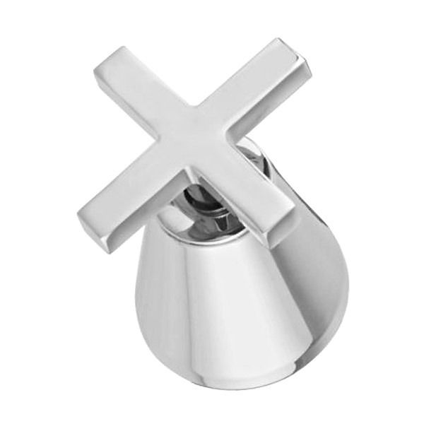 Acabamento para Registro para Base Padrão Deca Grande Cromado Omega C28 Meber