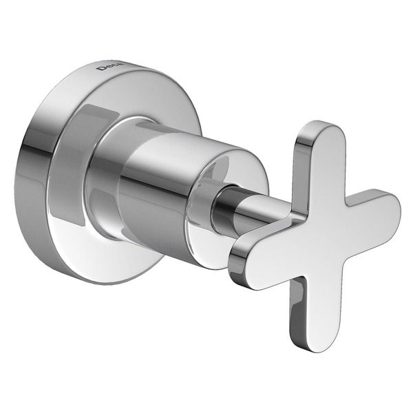 Acabamento para Registro para Base Padrão Deca Pequeno Cromado Disco Deca