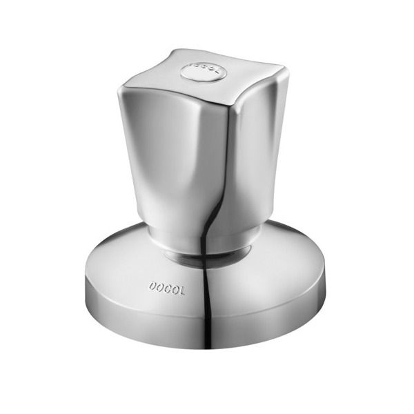 Acabamento para Registro para Base Padrão Deca Pequeno Cromado DocolBrilho Docol