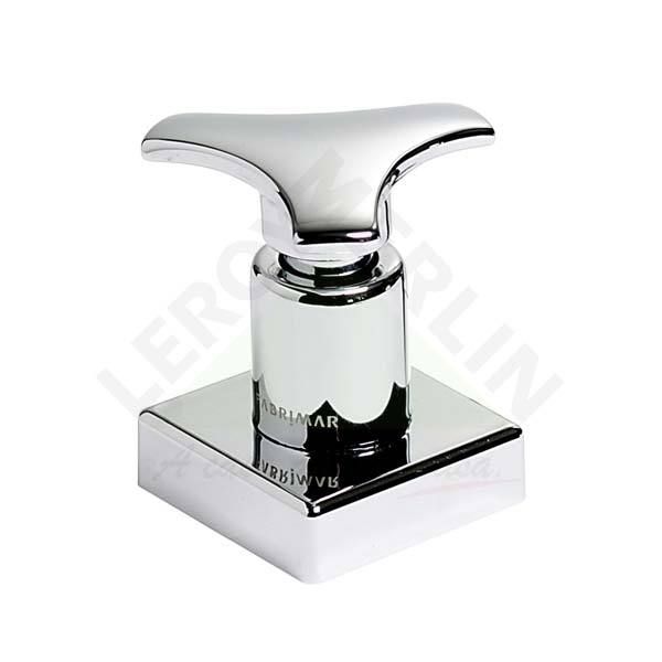 Acabamento para Registro para Base Padrão Fabrimar Pequeno Cromado Folk Fabrimar