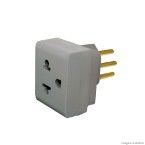 Adaptador 2P T cinza 690662 Pial