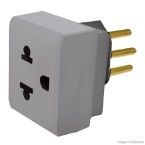 Adaptador 2P T preto 690661 Pial
