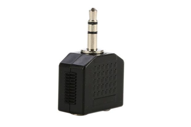 Adaptador 2p2 Jack X P2 Plug Stéreo