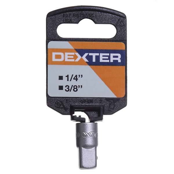 Adaptador de 1/4 para 3/8 Aço Cromo Vanádio Dexter