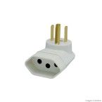 Adaptador reverso 15A 250V sobrepor Fame