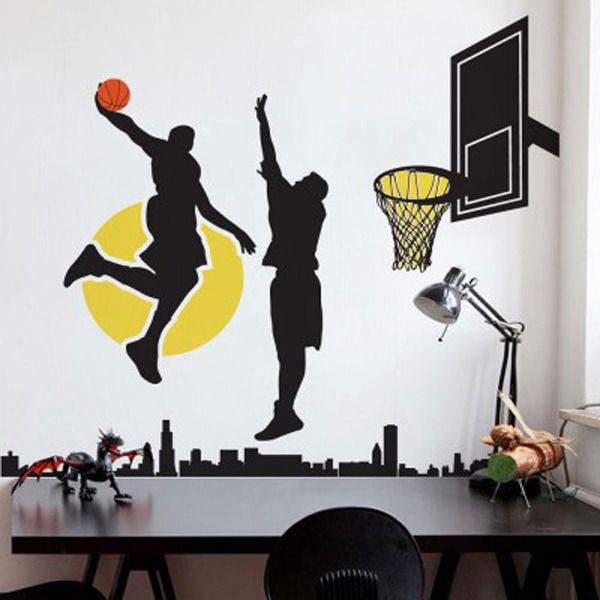 Adesivo Decorativo Basketball 60x131cm