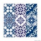 Adesivos de azulejo Magic 24 unidades Grudado Adesivos