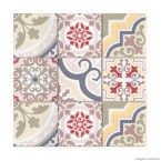 Adesivos de azulejo Recoleta 24 unidades Grudado Adesivos