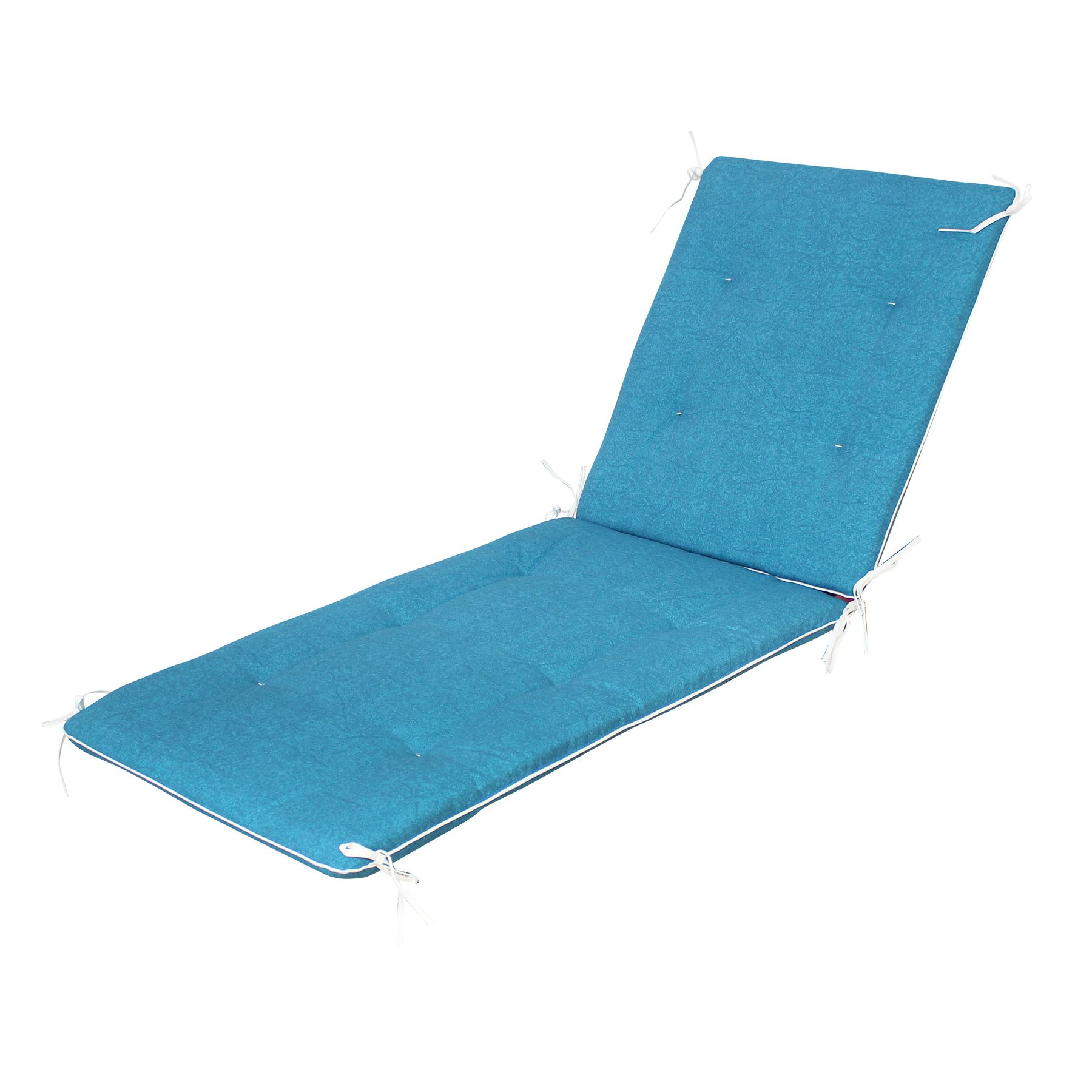 Almofada Espreguiçadeira PVC Azul 190x65cm