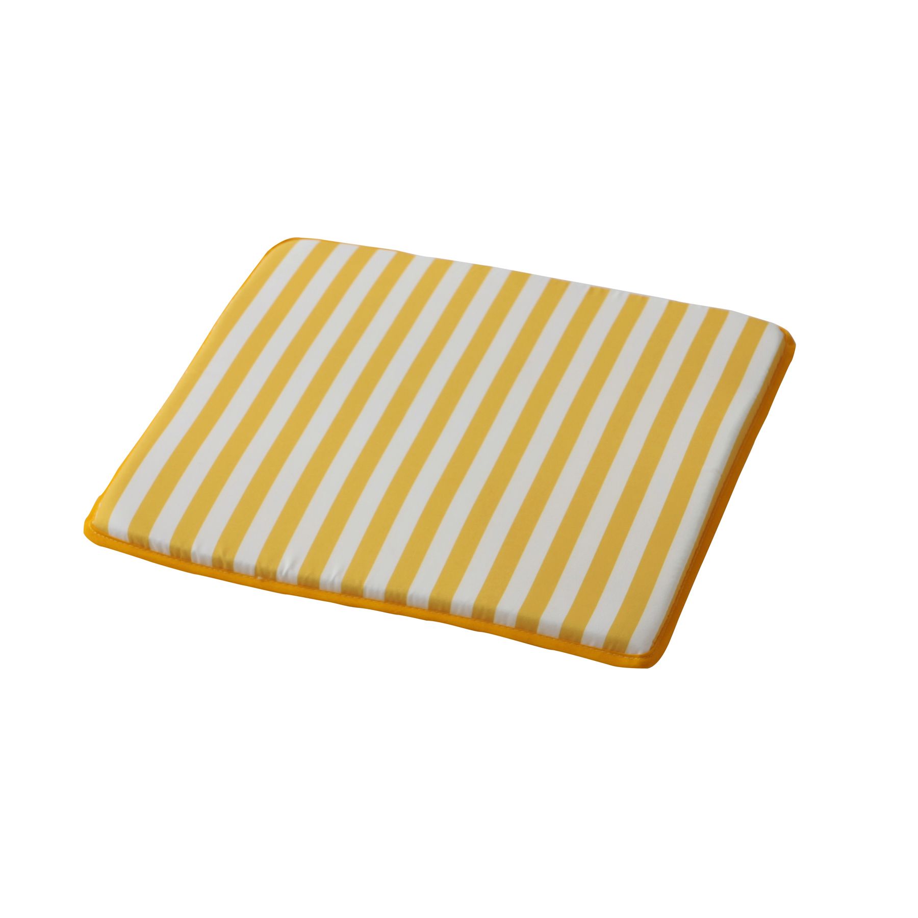 Almofada Jardim Poliéster Stripes Amarelo 40x40cm