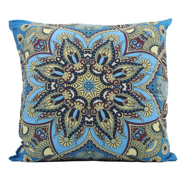 Almofada Mandala Azul 45x45cm