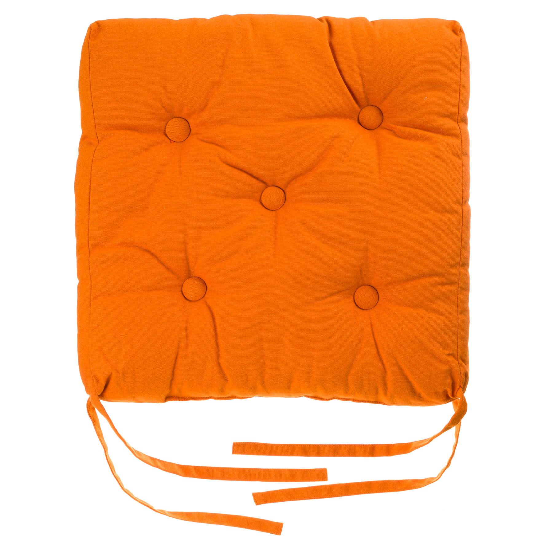 Almofada para Assento Cléa Laranja 40x40cm