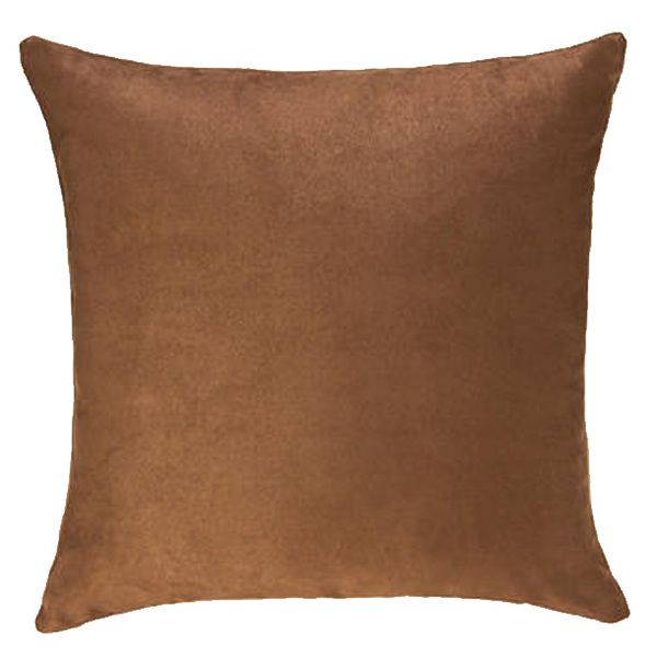 Almofada Suede Marrom 45x45cm