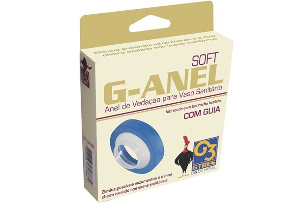 Anel de Vedação para Vaso Sanitário com Guia