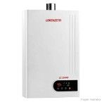 Aquecedor de água à gás LZ 2500 GN 23 litros branco Lorenzetti