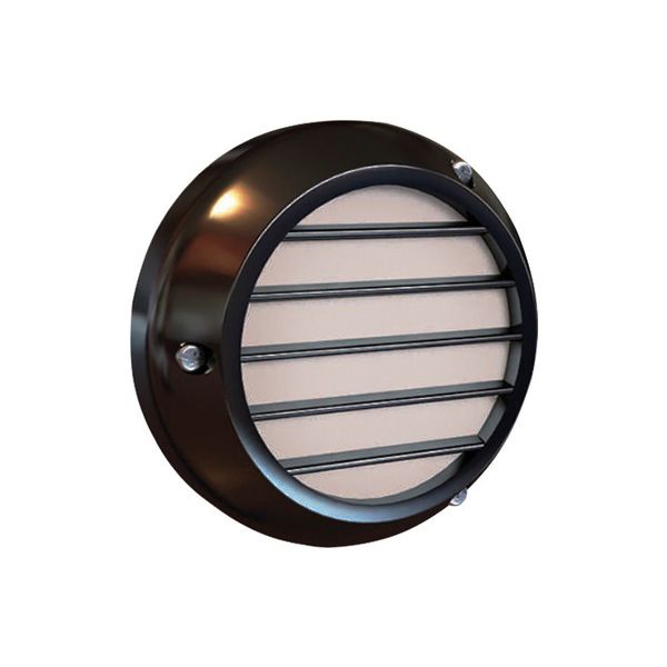 Arandela Externa Germany Redondo Metal Marrom Bivolt