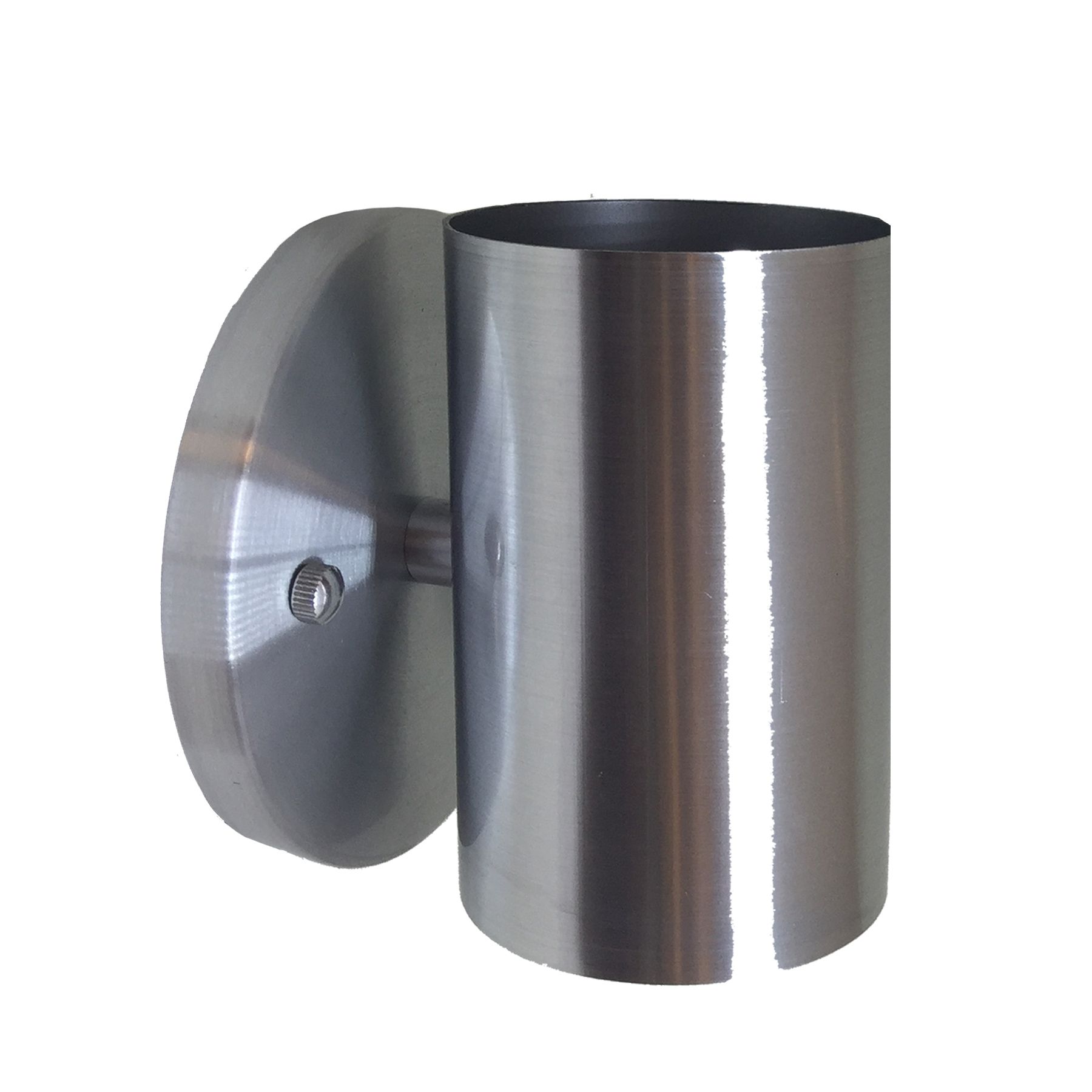 Arandela Interna Tubular Retangular Alumínio Prata Bivolt Inspire