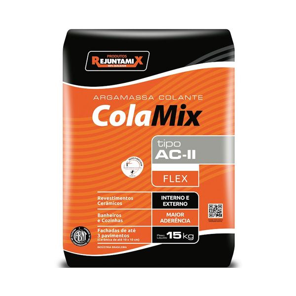 Argamassa ACII 15Kg Rejuntamix