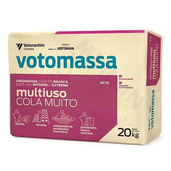 Argamassa ACIII Multiuso Branca 20kg Votomassa