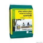 Argamassa de uso externo Piso/Piso 20kg branca Quartzolit