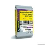 Argamassa de uso interno Grandes formatos 20kg Weber Quartzolit