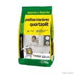 Argamassa de uso interno para pastilhas 5kg preto grafite Weber Quartzolit