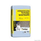 Argamassa Fachada ACIII 20kg Weber Quartzolit