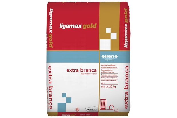 Argamassa Ligamax Extra Branca 20 Kg