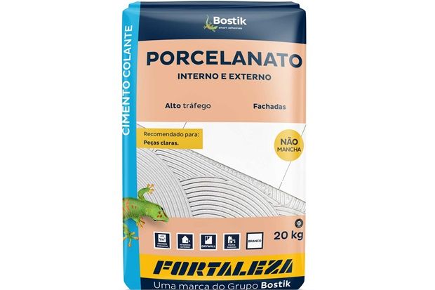 Argamassa para Assentamento de Porcelanato Interno/Externo Branca 20kg