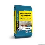 Argamassa para Bloco de vidros 20kg Weber Quartzolit