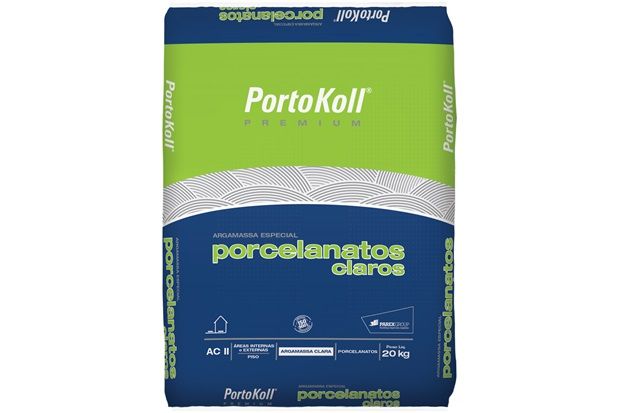 Argamassa para Porcelanatos Claros Branca 20 Kilos