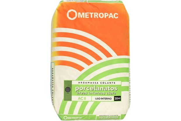 Argamassa para Porcelanatos Interna Branca 20kg