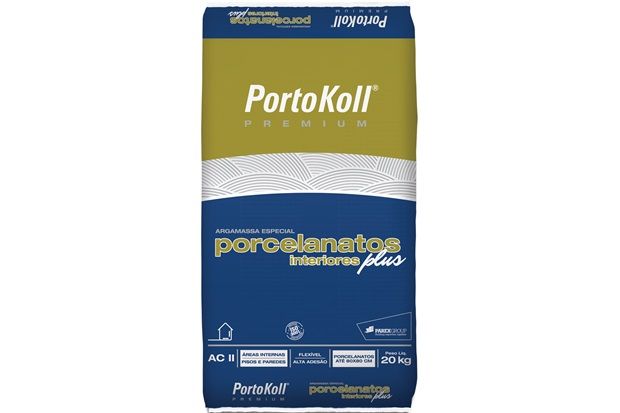 Argamassa para Porcelanatos Plus Interno Cinza 20 Kilos