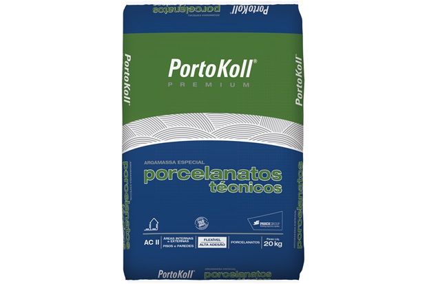 Argamassa para Porcelanatos Técnicos Interno E Externo Cinza 20 Kilos
