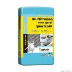 Argamassa para uso geral Multi massa 20kg Weber Quartzolit