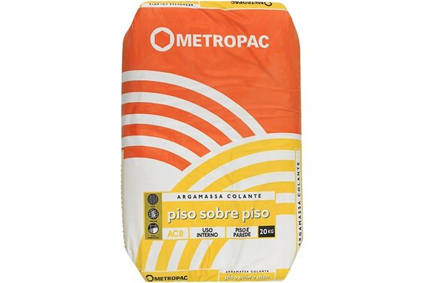 Argamassa Piso Sobre Piso Interno Cinza 20kg